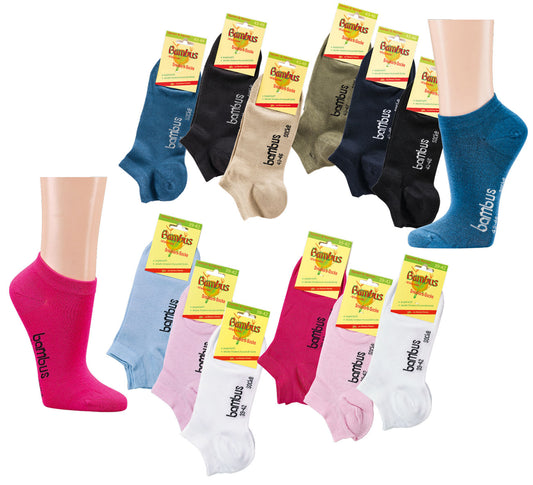 Bambus Sneaker Socken Herren Damen 35/38 39/42 43/46